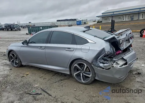 2022 Honda Accord Hybrid Sport from USA, damaged, VIN 1HGCV3F24NA037371